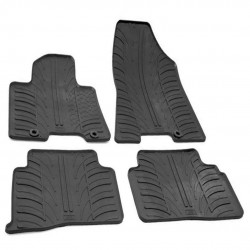 ΜΑΡΚΕ ΠΑΤΑΚΙΑ ΣΕ ΣΚΑΦΗ ΛΑΣΤΙΧΟ ΓΙΑ HYUNDAI TUCSON 9/2015-10/2020 SUMISURA ΣΕ ΜΑΥΡΟ ΧΡΩΜΑ ME ΚΟΥΜΠΩΜΑΤΑ LAMPA - 4 ΤΕΜ. Hyundai