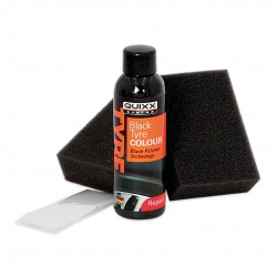 KIT ΑΝΑΝΕΩΣΗΣ ΚΑΙ ΠΡΟΣΤΑΣΙΑΣ ΕΛΑΣΤΙΚΩΝ ΣΕ ΜΑΥΡΟ ΧΡΩΜΑ QUIXX 75ml Χημικά Επισκευής