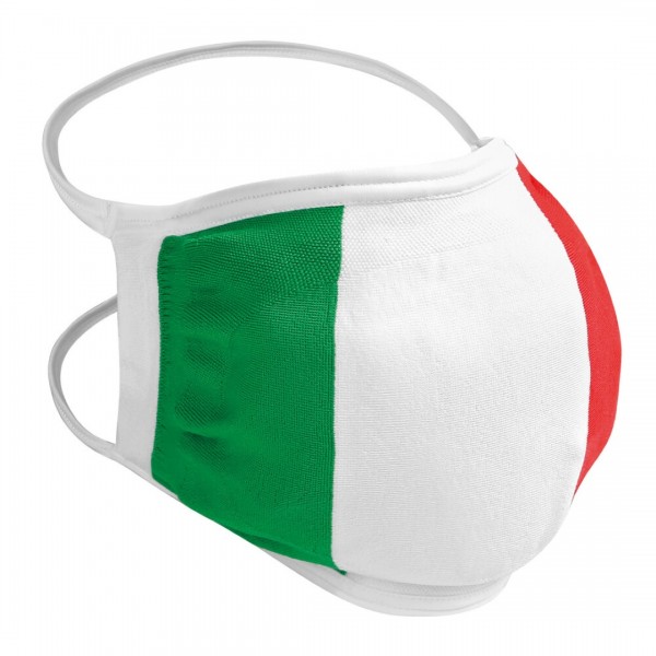 ΜΑΣΚΑ ΠΡΟΣΤΑΤΕΥΤΙΚΗ ΥΦΑΣΜΑΤΙΝΗ ΠΛΕΝΟΜΕΝΗ ΠΟΛΛΑΠΛΩΝ ΧΡΗΣΕΩΝ ΣΗΜΑΙΑ ΙΤΑΛΙΑΣ ΥΓΕΙΑ