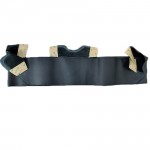 PEUGEOT 307 ΚΑΛΥΜΜΑ ΤΙΜΟΝΙΟΥ ΡΑΦΤΟ ΜΑΥΡΟ Ραφτά καλύμματα τιμονιού