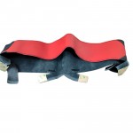 SEAT IBIZA "99->ΚΑΛΥΜΜΑ ΤΙΜΟΝΙΟΥ ΚΟΚΚΙΝΟ/ΜΑΥΡΟ Ραφτά καλύμματα τιμονιού