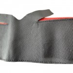 SEAT IBIZA "99->ΚΑΛΥΜΜΑ ΤΙΜΟΝΙΟΥ ΚΟΚΚΙΝΟ/ΜΑΥΡΟ Ραφτά καλύμματα τιμονιού