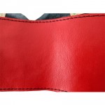 SEAT IBIZA "99->ΚΑΛΥΜΜΑ ΤΙΜΟΝΙΟΥ ΚΟΚΚΙΝΟ/ΜΑΥΡΟ Ραφτά καλύμματα τιμονιού