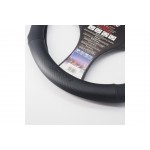 ΚΑΛΥΜΜΑ ΤΙΜΟΝΙΟΥ RACE CARBON LOOK  ΜΑΥΡΟ/CARBON/ΔΑΚΤΥΛΙΔΙ ΚΟΚΚΙΝΟ ΟΙΚΟΛΟΓΙΚΟ ΔΕΡΜΑ 37-39cm SIMONI RACING - 1 TEM. Διάμετρος 37-39 cm