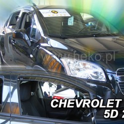 ΑΝΕΜΟΘΡΑΥΣΤΕΣ ΓΙΑ CHEVROLET TRAX 5D 2013-2015 ΖΕΥΓΑΡΙ ΑΠΟ ΕΥΚΑΜΠΤΟ ΦΙΜΕ ΠΛΑΣΤΙΚΟ HEKO - 2 ΤΕΜ. ΑΝΕΜΟΘΡΑΥΣΤΕΣ