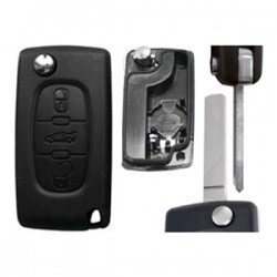 CITROEN BERLINGO ΑΝΑΔΙΠΛΟΥΜΕΝΟ ΑΝΤΑΛΛ.ΚΛΕΙΔΙ ΜΕ ΚΑΛΥΜΜΑ 3 ΚΟΥΜΠΙΩΝ/ ΛΑΜΑ VA2 (ME ΥΠΟΣΤΗΡΙΞΗ ΜΠΑΤΑΡ.) (ΧΩΡΙΣ ΚΛΕΙΔΙ) DGA - 1 ΤΕΜ. CITROEN