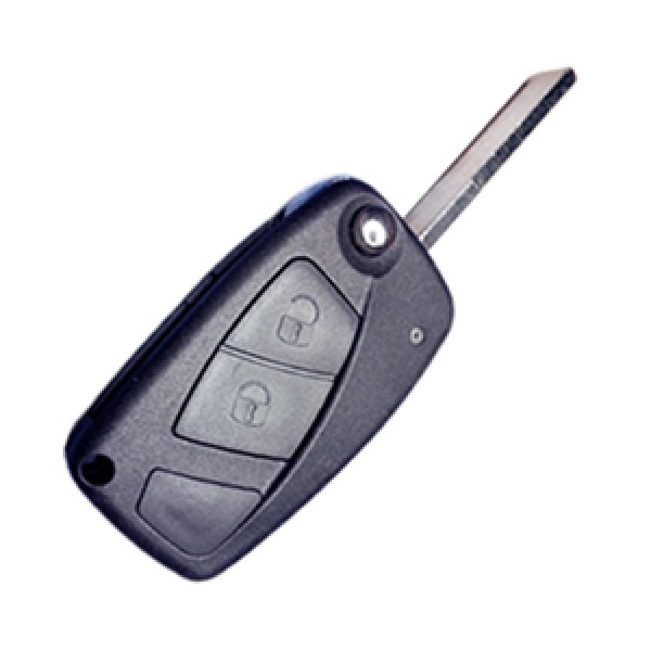 FIAT STILO / ΔΙΑΦΟΡΑ ΜΟΝΤΕΛΑ ΑΝΑΔΙΠΛΟΥΜΕΝΟ ΑΝΤΑΛΛΑΚΤΙΚΟ ΚΛΕΙΔΙ ΜΕ ΚΑΛΥΜΜΑ 2 ΚΟΥΜΠΙΩΝ  DGA - 1 ΤΕΜ. FIAT