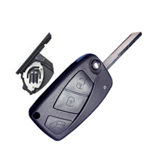 FIAT ΑΝΑΔΙΠΛΟΥΜΕΝΟ ΑΝΤΑΛΛΑΚΤΙΚΟ ΚΛΕΙΔΙ ΜΕ ΚΑΛΥΜΜΑ 3 ΚΟΥΜΠΙΩΝ DGA - 1 ΤΕΜ. FIAT