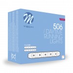 ΠΡΟΣΘΕΤΟ DAYTIME DRL 506SE 12V - OSRAM - ΔΙΕΘΝΕΣ (ΜΕ 2X5HP LED - 160X35mm - 53X25mm) - 2 ΤΕΜ. M-TECH Διεθνή Φώτα Ημέρας (DRL)