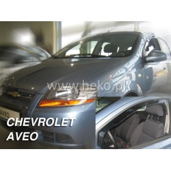 ΑΝΕΜΟΘΡΑΥΣΤΕΣ ΓΙΑ CHEVROLET AVEO CLASSIC 5D 2004-2011 / KALOS 5D 2004-2008 HTB ΖΕΥΓΑΡΙ ΑΠΟ ΕΥΚΑΜΠΤΟ ΦΙΜΕ ΠΛΑΣΤΙΚΟ HEKO - 2 ΤΕΜ. ΑΝΕΜΟΘΡΑΥΣΤΕΣ