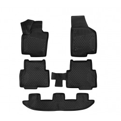 ΜΑΡΚΕ ΠΑΤΑΚΙΑ ΣΕ ΣΚΑΦΗ TPE ΛΑΣΤΙΧΟ ΓΙΑ SEAT ALHAMBRA MPV 7N MK2 2017+  ΣΕ ΜΑΥΡΟ ΧΡΩΜΑ NOVLINE - 5 ΤΕΜ. Seat