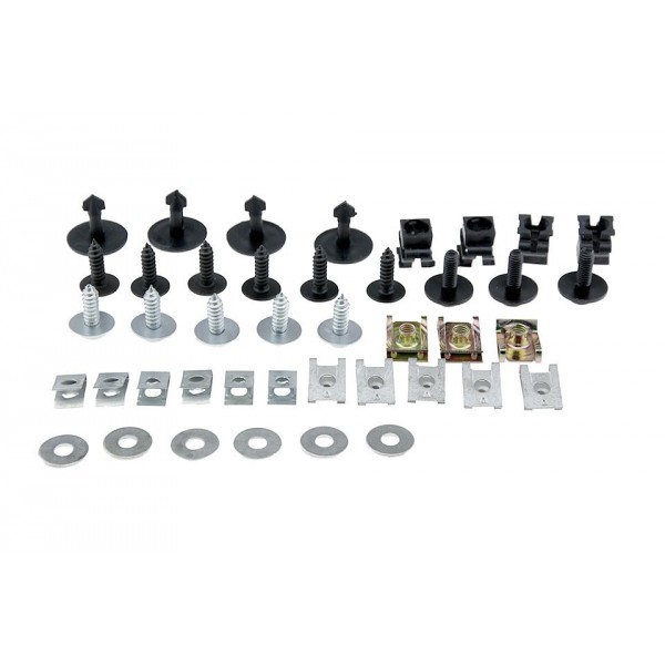 ΚΛΙΠ ΣΤΕΡΕΩΣΗΣ ΚΑΛΥΜΜΑΤΟΣ ΚΙΝΗΤΗΡΑ  ΓΙΑ AUDI A6/A6 AVANT C5 05 /A6/A6 AVANT/A6 ALLROAD C6 11> 42ΤΕΜ. Κλιπ Στερέωσης Καλύμματος Κινητήρα