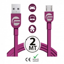 ΚΑΛΩΔΙΟ USB 2 ΣΕ 1 FIFO MICRO USB 213 cm (ΦΟΡΤΙΣΗΣ/ΣΥΓΧΡΟΝΙΣΜΟΥ) Φορτιστές 12 και 24V