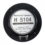 HASDA ΗΧΕΙΑ 2 ΔΡΟΜΩΝ 137,5mm 80W - 120Hz>20KHz - ΒΑΘΟΣ 54mm (ΑΔΙΑΒΡΟΧΑ/ΣΤΡΟΓΓΥΛΑ/ΜΑΥΡΑ) Hasda Marine Ηχεία - Ραδιόφωνα