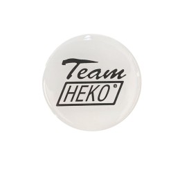 HEKO ΑΥΤΟΚΟΛΛΗΤΑ ΖΑΝΤΩΝ 5 cm ΛΕΥΚΟ/ΜΑΥΡΟ ΣΜΑΛΤΟΥ - 4 ΤΕΜ. Αυτοκόλλητα Σήματα Ζαντών