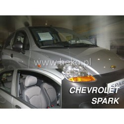 ΑΝΕΜΟΘΡΑΥΣΤΕΣ ΓΙΑ CHEVROLET MATIZ - SPARK M200 5D 2005-2010 HTB ΖΕΥΓΑΡΙ ΑΠΟ ΕΥΚΑΜΠΤΟ ΦΙΜΕ ΠΛΑΣΤΙΚΟ HEKO - 2 ΤΕΜ. ΑΝΕΜΟΘΡΑΥΣΤΕΣ