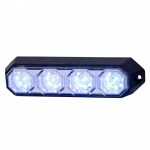 ΦΩΣ ΠΡΟΕΙΔΟΠΟΙΗΣΗΣ 12/24V HOR78 6W 4LED 143x35mm ΜΠΛΕ Διάφορα Φώτα