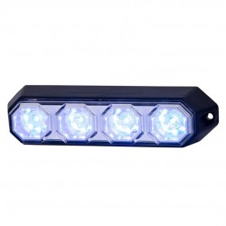 ΦΩΣ ΠΡΟΕΙΔΟΠΟΙΗΣΗΣ 12/24V HOR78 6W 4LED 143x35mm ΜΠΛΕ Διάφορα Φώτα