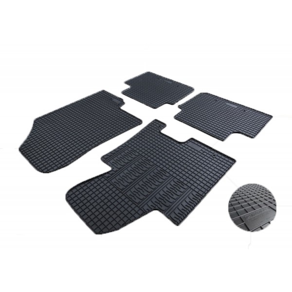 ΜΑΡΚΕ ΠΑΤΑΚΙΑ ΣΕ ΣΚΑΦΗ ΛΑΣΤΙΧΟ ΓΙΑ HYUNDAI i30 2012-2017 / KIA CEED 2012-2018 ΣΕ ΜΑΥΡΟ ΧΡΩΜΑ ΜΕ ΚΟΥΜΠΩΜΑΤΑ CIK - 4 ΤΕΜ. Hyundai