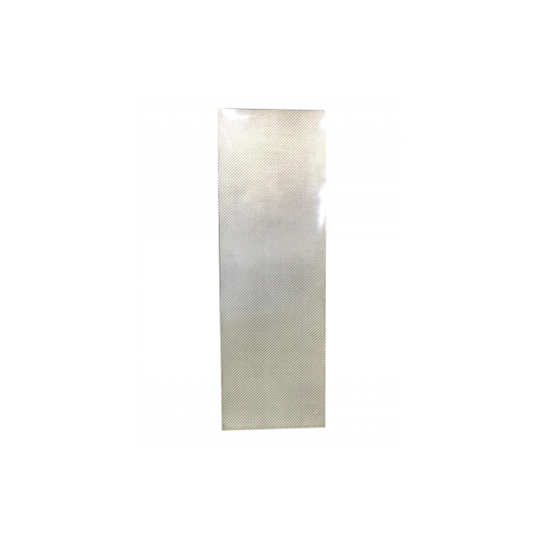 ΦΥΛΛΟ CARBON 60Χ20 ΑΛΟΥΜΙΝΙΟ - 1 τεμ. Αυτοκόλλητα Διακοσμητικά