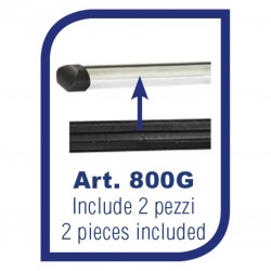 ΕΛΑΣΤΙΚΟ ΚΑΛΥΜΜΑ ΓΙΑ ΥΠΟΔΟΧΗ T-TRACK ΓΙΑ ΜΠΑΡΕΣ LION/KING K39 (ΜΑΥΡΟ ΑΝΤΙΟΛΙΣΘΗΤΙΚΟ ΛΑΣΤΙΧΟ) - 2 ΤΕΜ. Αξεσουάρ Για Μπάρες Οροφής