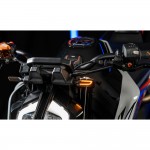 ΦΛΑΣ MOTO PROJECT 002 ΜΑΥΡΑ 12V COB LED TECHNOLOGY PARAXITE - 2 ΤΕΜ. LED Φλας