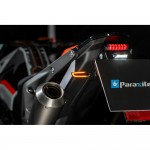 ΦΛΑΣ MOTO PROJECT 002 ΜΑΥΡΑ 12V COB LED TECHNOLOGY PARAXITE - 2 ΤΕΜ. LED Φλας