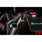 ΦΛΑΣ MOTO PROJECT 002 ΜΑΥΡΑ 12V COB LED TECHNOLOGY PARAXITE - 2 ΤΕΜ. LED Φλας