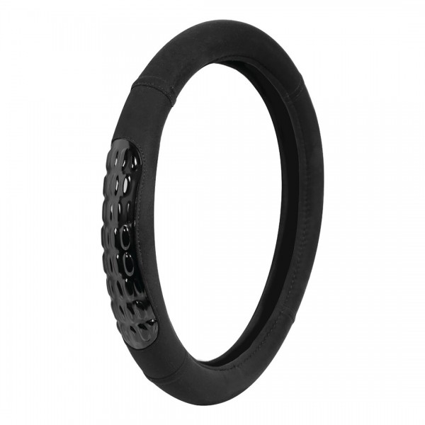 ΚΑΛΥΜΜΑ ΤΙΜΟΝΙΟΥ GEL GRIP (S) 35/37cm ΜΙΚΡΟΙΝΕΣ/ΤΖΕΛ ΜΑΥΡΟ ΑΟΣΜΟ ECO-FRIENDLY Διαμετρος 35-37 cm