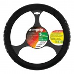 ΚΑΛΥΜΜΑ ΤΙΜΟΝΙΟΥ GEL GRIP (S) 35/37cm ΜΙΚΡΟΙΝΕΣ/ΤΖΕΛ ΜΑΥΡΟ ΑΟΣΜΟ ECO-FRIENDLY Διαμετρος 35-37 cm