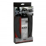 ΠΡΟΣΤΑΤΕΥΤΙΚΑ ΚΑΛΥΜΜΑΤΑ ΤΙΜΟΝΙΟΥ MICROFIBRA ΜΑΥΡΟ ΧΡΩΜΑ GRIPS LAMPA - 2 τεμ. Αξεσουάρ Τιμονιού