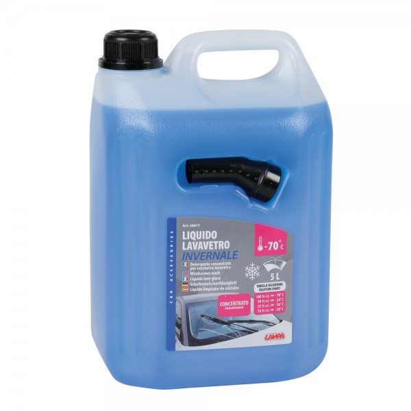ΥΓΡΟ ΥΑΛΟΚΑΘΑΡΙΣΤΗΡΩΝ SCREEN-WASH INVERNALE -70°C 5000ml LAMPA - 1 ΤΕΜ. Υγρά υαλοκαθαριστήρων