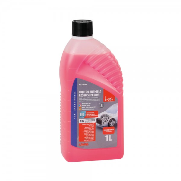 ΑΝΤΙΨΥΚΤΙΚΟ SUPERIOR-RED G12+ -4°C>-37°C 1000ml ΣΥΜΠΥΚΝΩΜΕΝΟ (ΠΑΡΑΦΛΟΥ) Καθαριστικά Μηχανικών Μερών