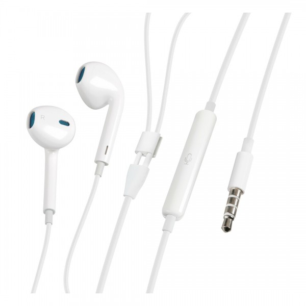 ΑΚΟΥΣΤΙΚΑ ΜΕ ΜΙΚΡΟΦΩΝΟ STEREO JACK 3.5mm 120cm ESSENTIALS LAMPA - 1 ΤΕΜ. Ακουστικά και Ηχεία