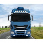 ΠΡΟΒΟΛΕΑΣ BEXTAR 10-30V 62 LED 73W 6.500Κ 6080lm ΚΑΡΦΙ ΜΕ NEON ΘΕΣΕΩΣ ΣΤΡΟΓΓΥΛΟΣ (195x205x65 mm) -1ΤΕΜ. Εξωτερικά Φώτα & Προβολείς LED