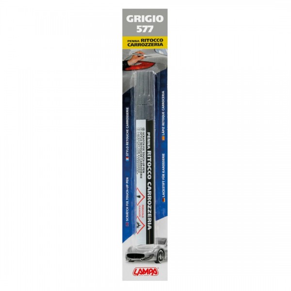 ΣΤΥΛΟ ΕΠΙΣΚΕΥΗΣ ΓΡΑΤΖΟΥΝΙΩΝ ΣΕ ΓΚΡΙ ΧΡΩΜΑ ΜΕ ΚΩΔΙΚΟ ΧΡΩΜΑΤΟΣ 577 SCRATCH FIX TOUCH-UP PENS 150ML - 1TEM. Χημικά Επισκευής