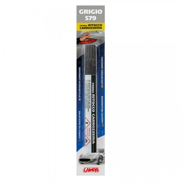 ΣΤΥΛΟ ΕΠΙΣΚΕΥΗΣ ΓΡΑΤΖΟΥΝΙΩΝ ΣΕ ΓΚΡΙ ΧΡΩΜΑ ΜΕ ΚΩΔΙΚΟ ΧΡΩΜΑΤΟΣ 579 SCRATCH FIX TOUCH-UP PENS 150ML - 1TEM. Χημικά Επισκευής