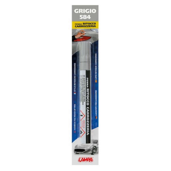 ΣΤΥΛΟ ΕΠΙΣΚΕΥΗΣ ΓΡΑΤΖΟΥΝΙΩΝ ΣΕ ΓΚΡΙ ΧΡΩΜΑ ΜΕ ΚΩΔΙΚΟ ΧΡΩΜΑΤΟΣ 584 SCRATCH FIX TOUCH-UP PENS 150ML - 1TEM. Χημικά Επισκευής