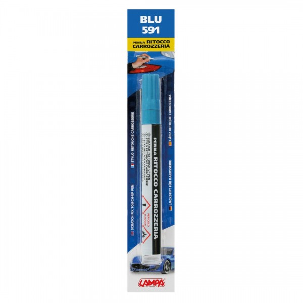 ΣΤΥΛΟ ΕΠΙΣΚΕΥΗΣ ΓΡΑΤΖΟΥΝΙΩΝ ΣΕ ΜΠΛΕ ΧΡΩΜΑ ΚΩΔΙΚΟ ΧΡΩΜΑΤΟΣ 591 SCRATCH FIX TOUCH-UP PENS 150ML - 1TEM. Χημικά Επισκευής