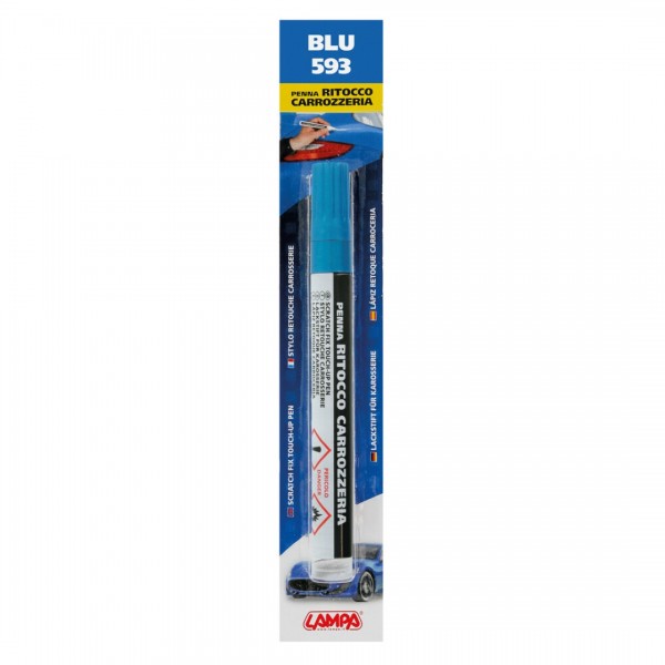ΣΤΥΛΟ ΕΠΙΣΚΕΥΗΣ ΓΡΑΤΖΟΥΝΙΩΝ ΣΕ ΜΠΛΕ ΧΡΩΜΑ ΚΩΔΙΚΟ ΧΡΩΜΑΤΟΣ 593 SCRATCH FIX TOUCH-UP PENS 150ML - 1TEM. Χημικά Επισκευής