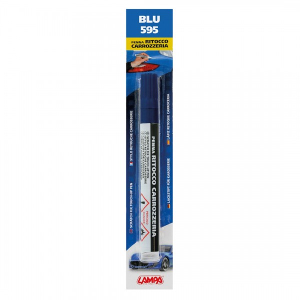 ΣΤΥΛΟ ΕΠΙΣΚΕΥΗΣ ΓΡΑΤΖΟΥΝΙΩΝ ΣΕ  ΧΡΩΜΑ ΜΠΛΕ ΚΩΔΙΚΟ ΧΡΩΜΑΤΟΣ 595 SCRATCH FIX TOUCH-UP PENS 150ML - 1TEM. Χημικά Επισκευής