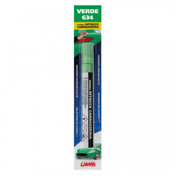 ΣΤΥΛΟ ΕΠΙΣΚΕΥΗΣ ΓΡΑΤΖΟΥΝΙΩΝ ΣΕ ΠΡΑΣΙΝΟ ΧΡΩΜΑ ΚΩΔΙΚΟ ΧΡΩΜΑΤΟΣ 634 SCRATCH FIX TOUCH-UP PENS 150ML - 1TEM. Χημικά Επισκευής