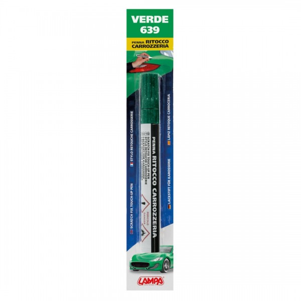 ΣΤΥΛΟ ΕΠΙΣΚΕΥΗΣ ΓΡΑΤΖΟΥΝΙΩΝ ΣΕ ΠΡΑΣΙΝΟ ΧΡΩΜΑ ΚΩΔΙΚΟ ΧΡΩΜΑΤΟΣ 639 SCRATCH FIX TOUCH-UP PENS 150ML - 1TEM. Χημικά Επισκευής