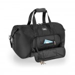 ΣΑΚ ΒΟΥΑΓΙΑΖ/ΤΣΑΝΤΑ ΤΑΞΙΔΙΟΥ ΧΕΙΡΟΣ 30-45LT (55x30x25cm) DF-02 DUFFLE ΣΕ ΜΑΥΡΟ ΧΡΩΜΑ LAMPA Αποθήκευση και Organizers