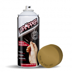 ΦΙΛΜ ΣΕ ΣΠΡΕΥ WRAPPER SPECIAL COLOURS ΧΡΥΣΟ 400ml – 1 ΤΕΜ. Χημικά Επισκευής