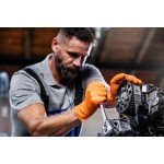 ΓΑΝΤΙΑ ΝΙΤΡΙΛΙΟΥ MERCATOR GOGRIP ΣΕ ΠΟΡΤΟΚΑΛΙ ΧΡΩΜΑ MEDIUM (M) ΑΜΙΟ - 50 ΤΕΜ. ΥΓΕΙΑ