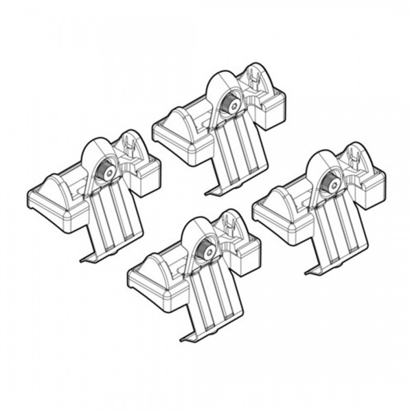 ΑΚΡΑ ΓΙΑ ΜΠΑΡΕΣ NORDRIVE ΓΙΑ ALFA ROMEO 147 3D/5D 10/00-03/11 KIT Άκρα για Μπάρες