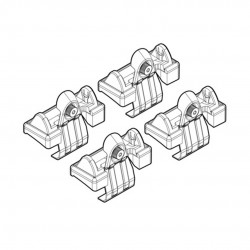 ΑΚΡΑ ΓΙΑ ΜΠΑΡΕΣ NORDRIVE ΓΙΑ AUDI A6 9/04-3/11 KIT Άκρα για Μπάρες