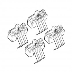 ΑΚΡΑ ΓΙΑ ΜΠΑΡΕΣ NORDRIVE ΓΙΑ CITROEN DS5 12/11+ KIT Άκρα για Μπάρες