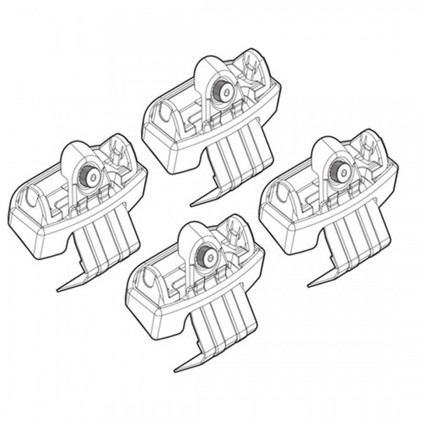 ΑΚΡΑ ΓΙΑ ΜΠΑΡΕΣ NORDRIVE ΓΙΑ CITROEN C4 PICASSO 6/13+ KIT Άκρα για Μπάρες